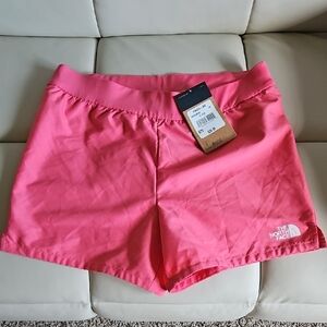 The North Face Youth Girl  Bright Pink Athletic Shorts XL and L Sizes